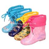 PVC儿童雨鞋新款现货chidren rain boots market products